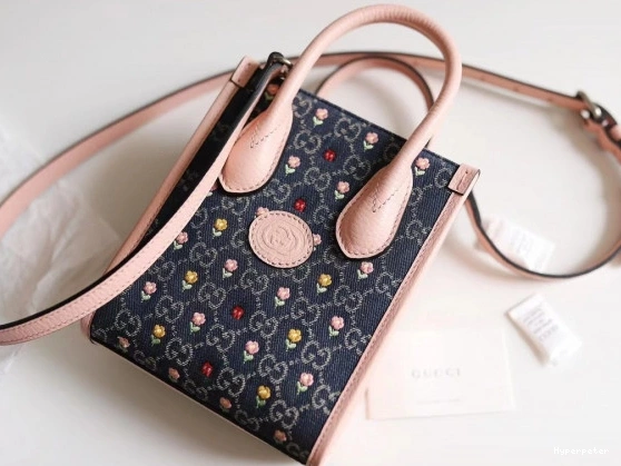 Hyperpeter Gucci bag Mini G Interlocking with tote 0722
